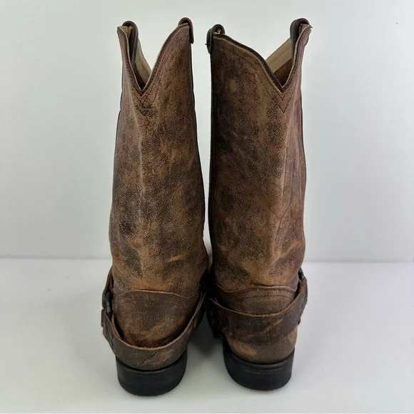 Frye Women's Brown Riding Boots Wyatt Harness Size 9.5B - Picture 5 of 7